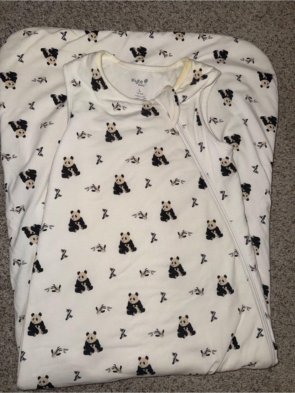 Kyte Baby Zen Panda 1.0 Tog Sleep Sack